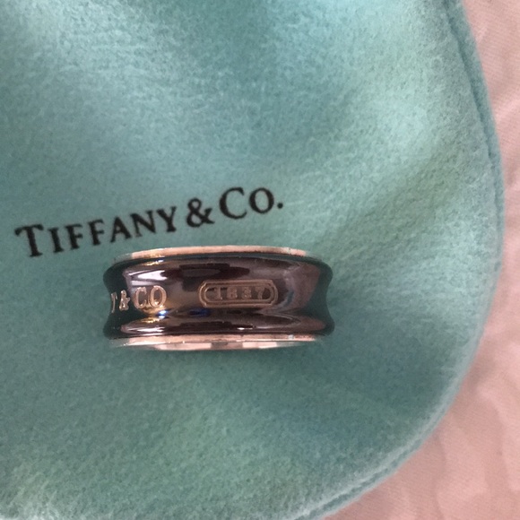 Tiffany & Co. Jewelry - Tiffany ring. 1837/925 Sterling Silver/ Titanium.